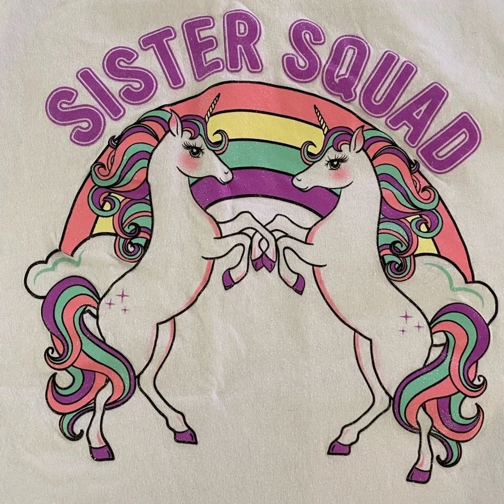 2pc. PLACE Sister Squad Matching Graphic Tee